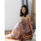 SINCE THEN SIN CE THEN Women's Sexy / Boho Floral Swing Dress,Strapless Maxi Polyester