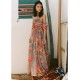 SINCE THEN SIN CE THEN Women's Sexy / Boho Floral Swing Dress,Strapless Maxi Polyester