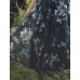SINCE THEN SIN CE THEN Women's Sexy / Boho Floral Swing Dress,Strapless Maxi Polyester