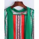 Women's Going out Vintage Loose Dress,Print Turtleneck Above Knee ? Sleeve Multi-color Silk / Polyester / Others Summer
